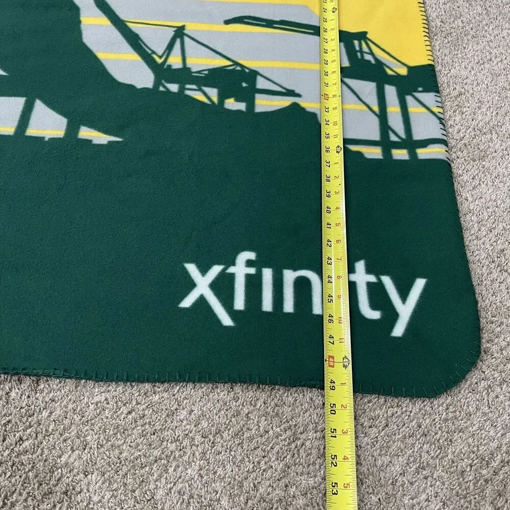 Oakland Athletics Blanket #54 Sonny Gray Green Yellow MLB Stadium Giveaway‎ 2016